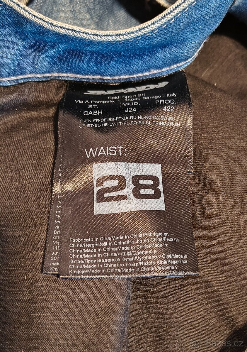 Dámské moto jeans Spidi Furious, velikost 28 (M) - 5