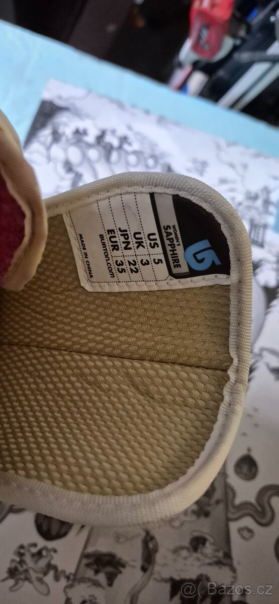 Snowboardové boty Burton Sapphire Uk-3 nové - 5