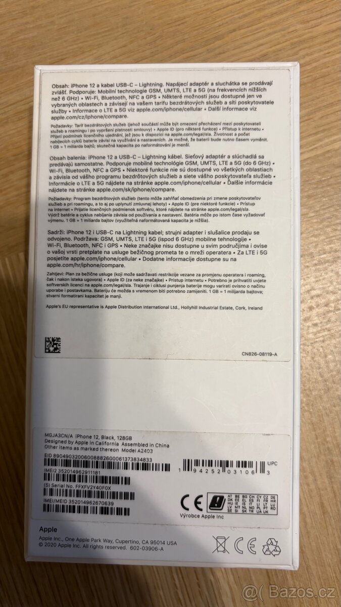 iPhone 12 128Gb nová baterie - 5