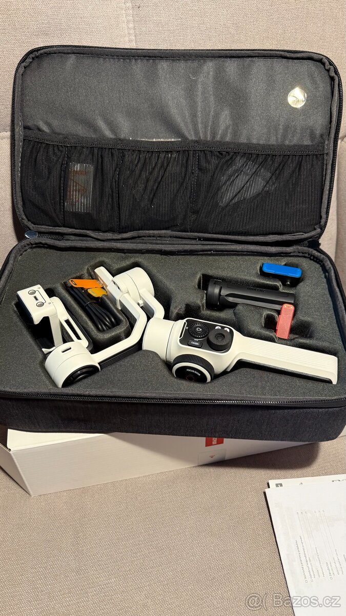 gimbal Zhiyun Smooth 5S Combo White, stativ - 5