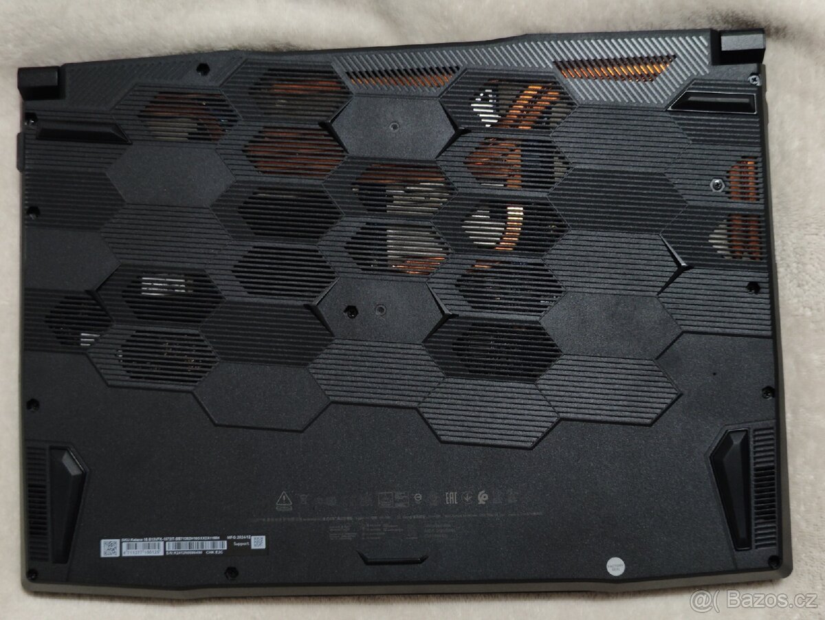 Herní notebook msi katana z RTX 4060 - 5
