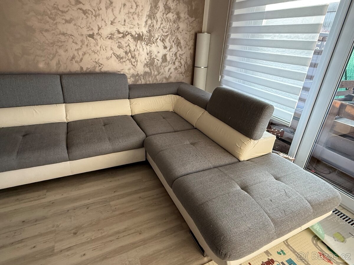 Rohová sedací souprava - 5