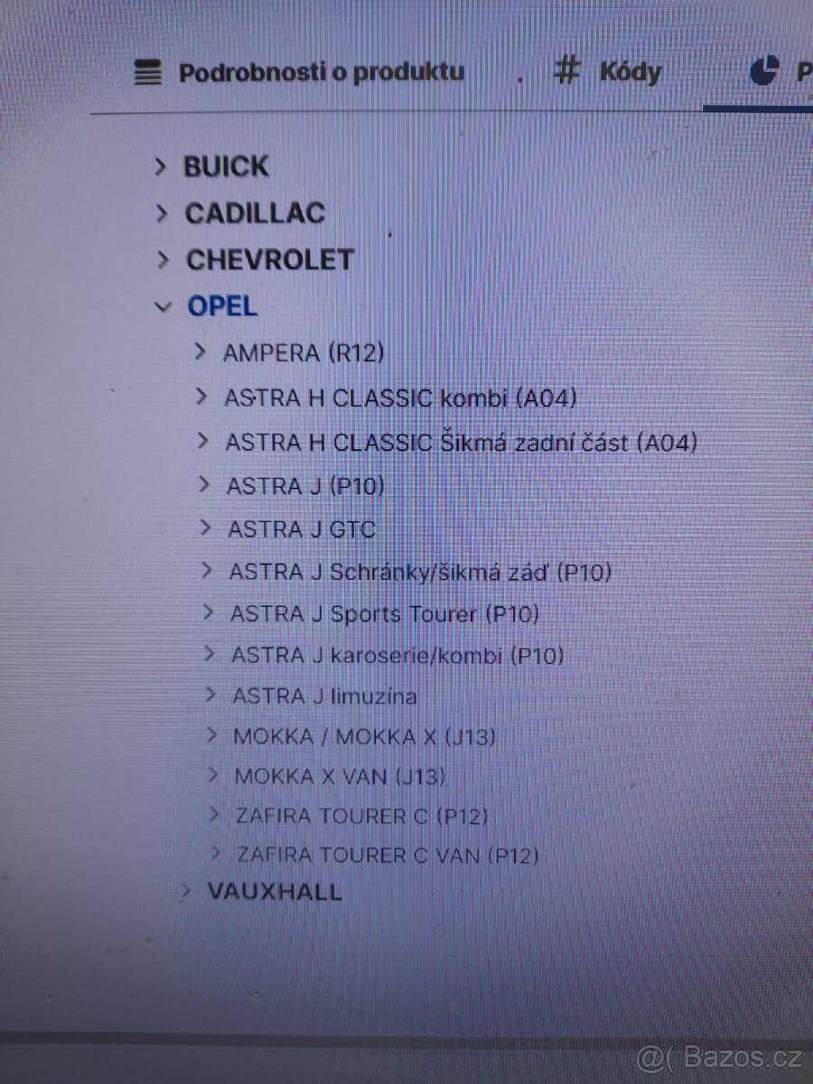 Brzdové destičky Opel - 5