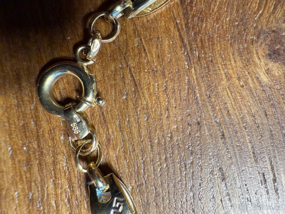 Zlatý řetízek 11,7gramu - 5