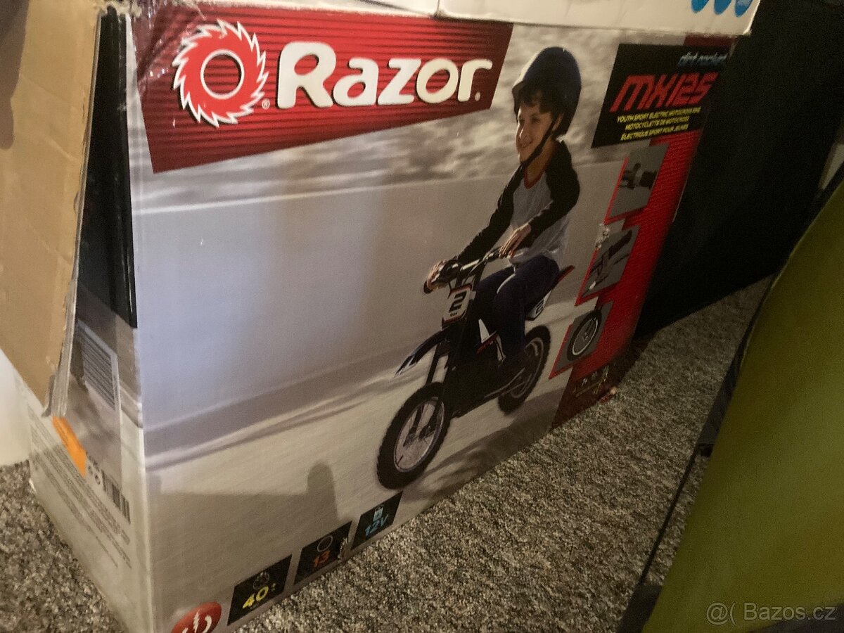 Elektrická motorka MX125 Razor - 5