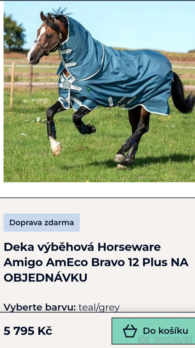Pláštěnka Horseware 155 cm - 5