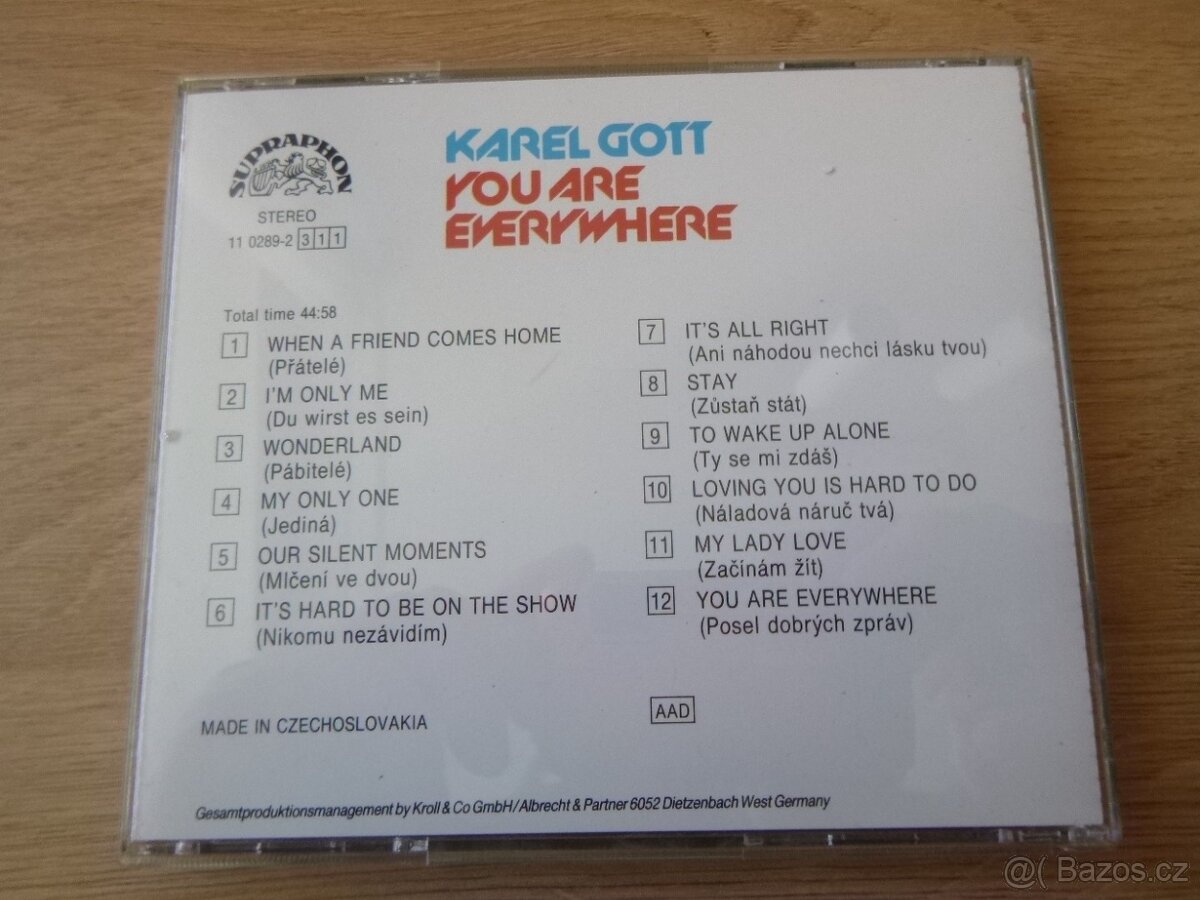 raritni cd KAREL GOTT - 5