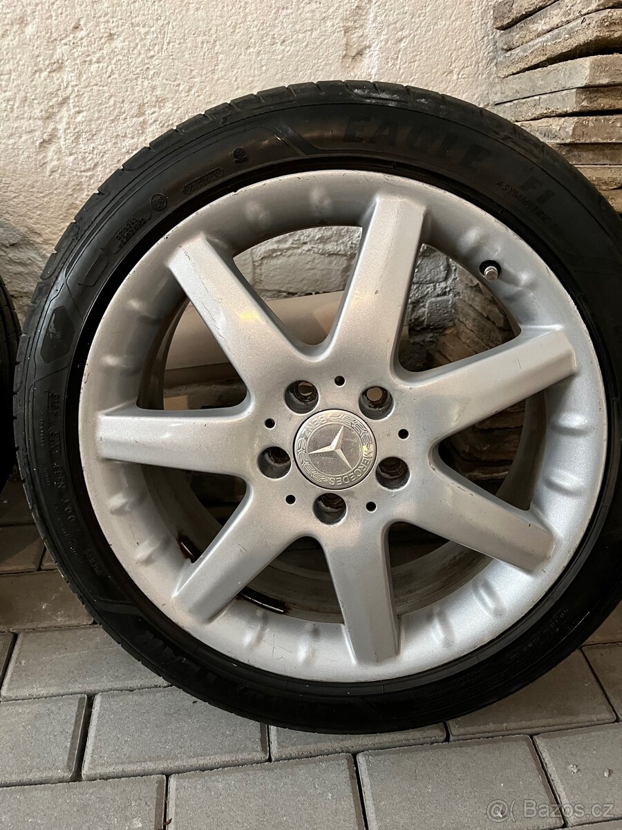 Alu MERCEDES A r17 215/45 letní - 5