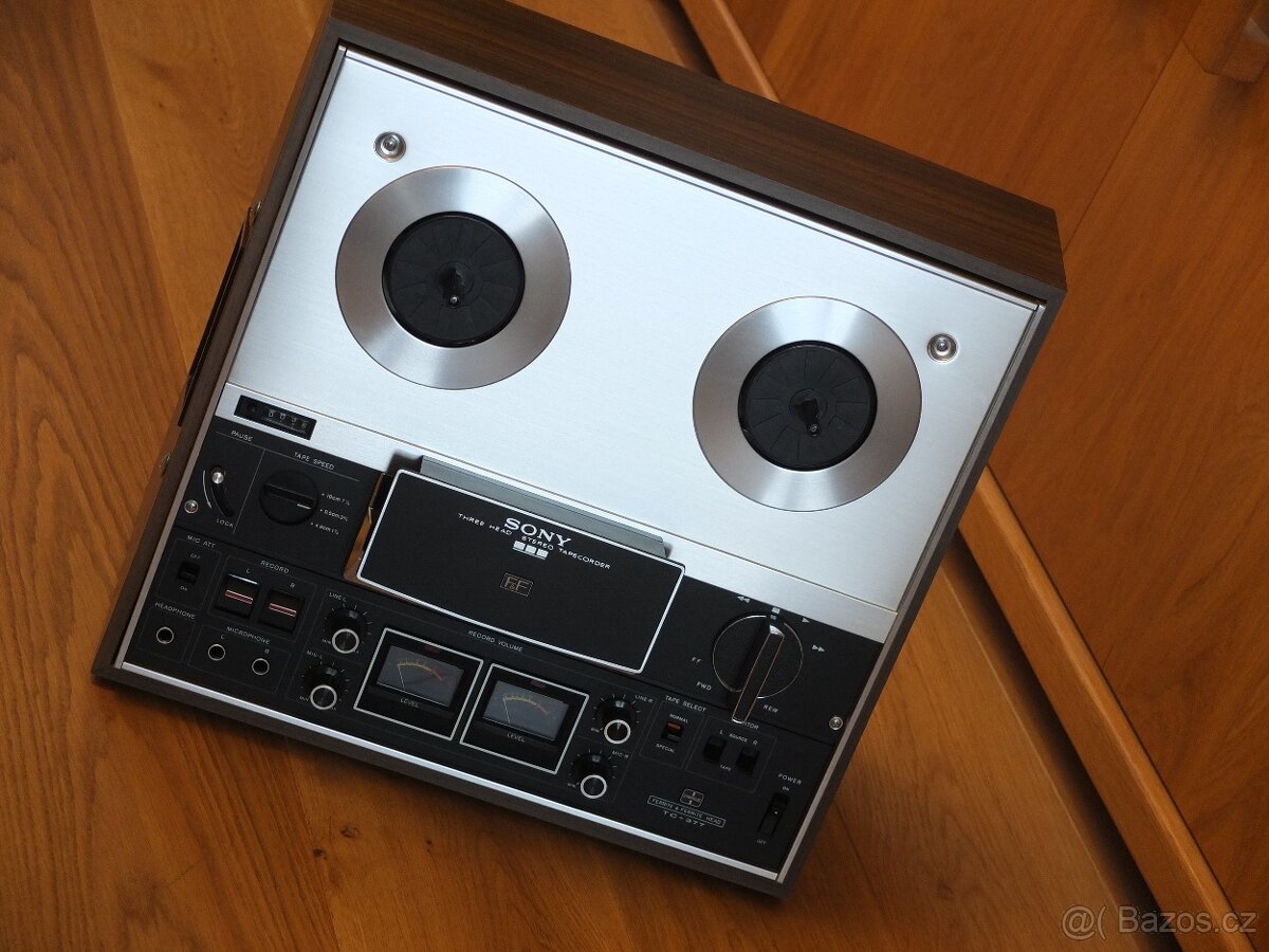 SONY TC-377Stereo Tape Recorder(1973-1976)Top - 5