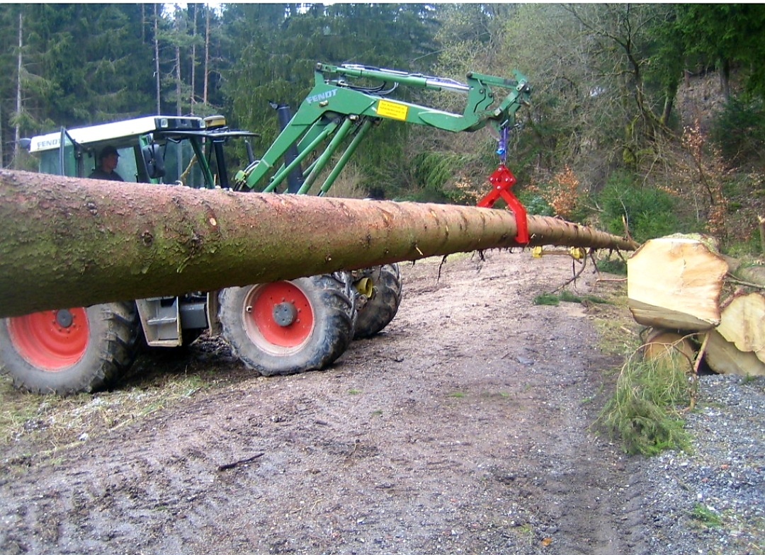 Kleště na klády mechanické, Drapák, 2t - 5