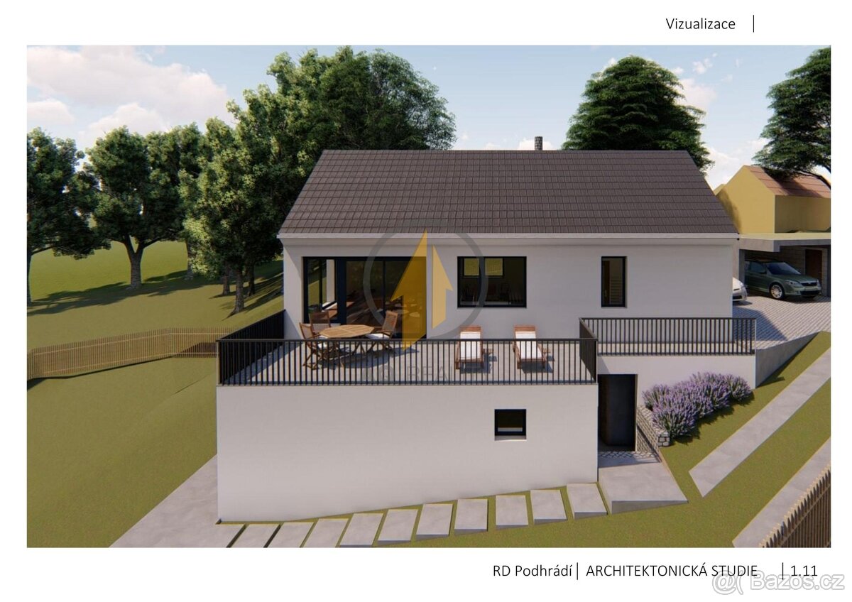 Prodej stavebního pozemku 1007 m² – Podhradí u Jičína - 5