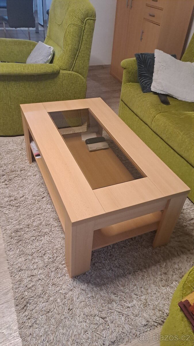 Obývací stěna+konferenční stůl - 5