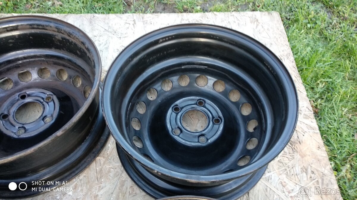 Plechové disky 15" 5x114,3 Renault - 5