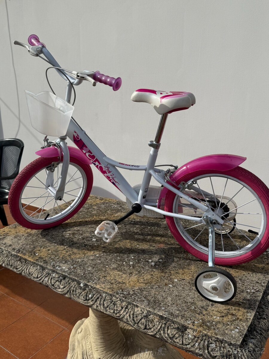 dětské růžové kolo - Dino Bikes Pink 16 - 5