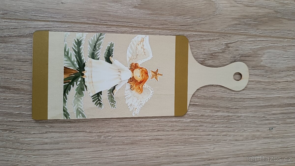 Dekorační prkénka andělé 2 - 5