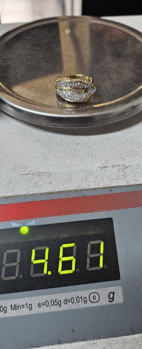 Prodám dámský zlatý prsten - 5