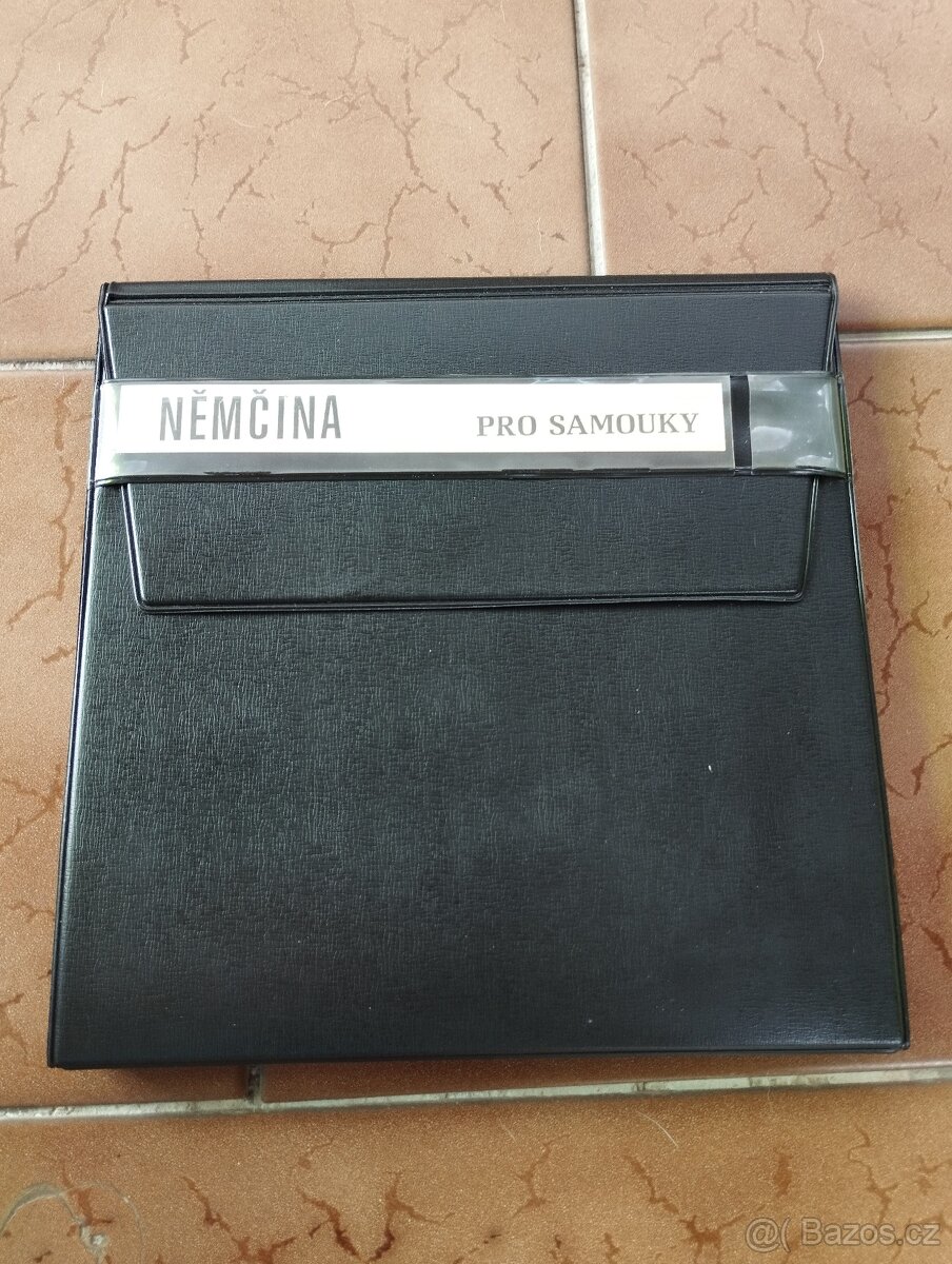 Němčina pro samouky - retro vinylové desky 5ks - 5