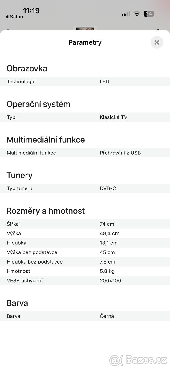 32" Sencor HLE 3201M4 Led TV - 5