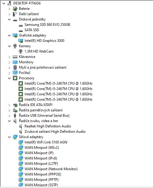 Acer Aspire S3,i5-2467M,WIN 10,SSD 250GB,13.3 palců - 5