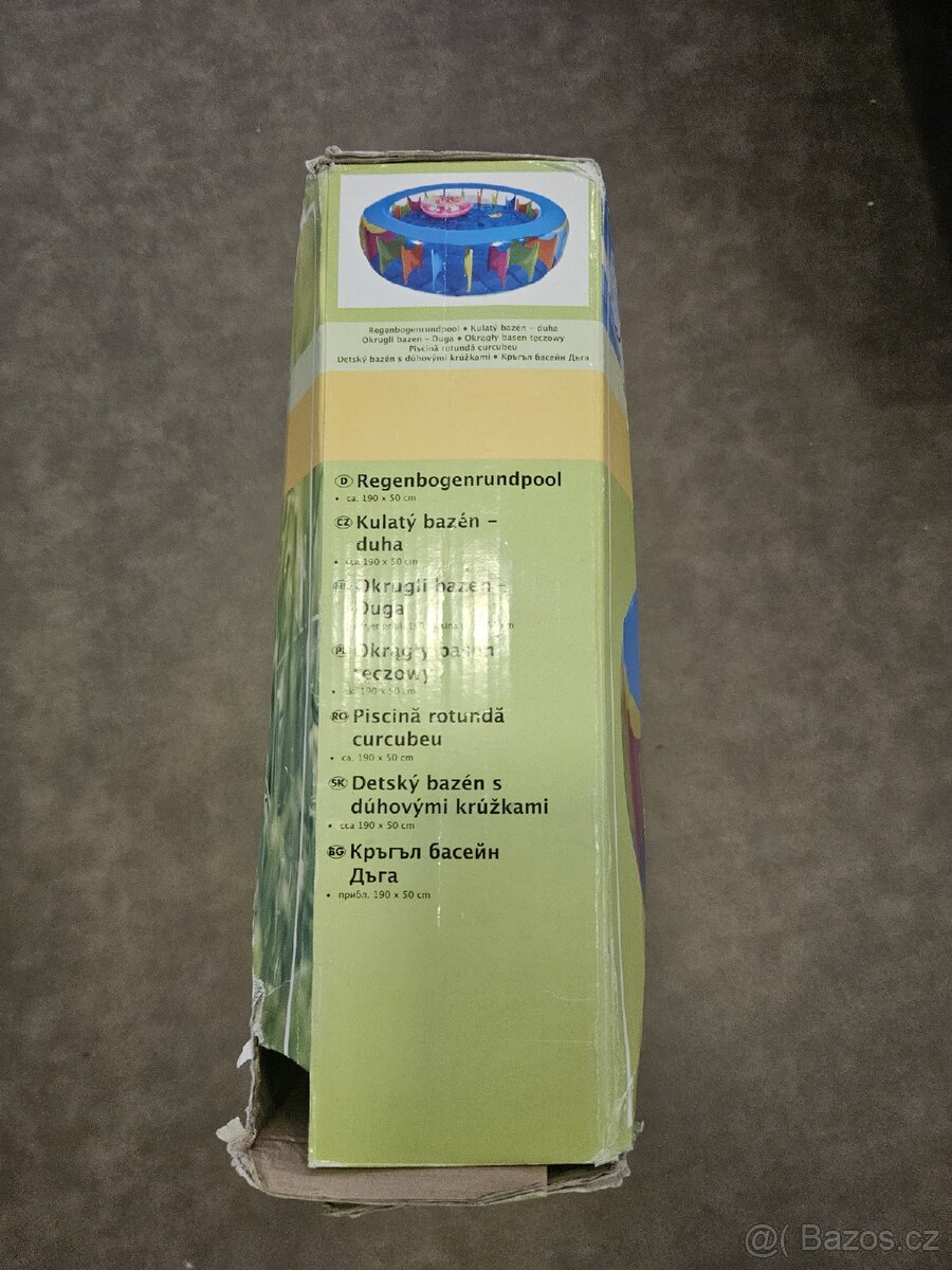 Bazen nafugovaci dětský 1x požitý - 5