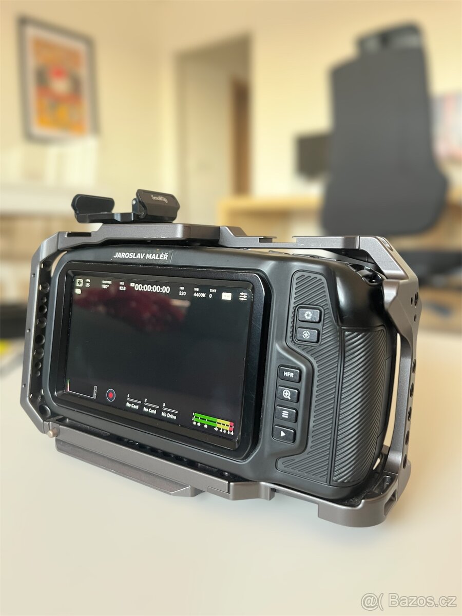 Blackmagic Pocket Cinema Camera 4K – kompletní KIT (EF workf - 5
