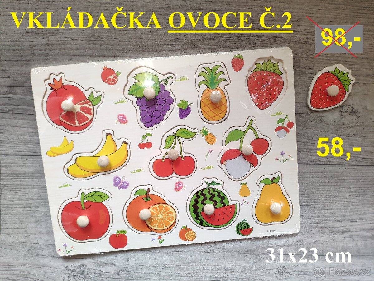 VKLÁDAČKY - nové 4+1 ZDARMA - 5