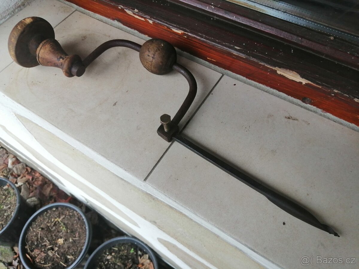 Starožitné ruční vrtačky - 5