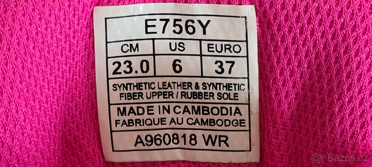 518 - Tenisová obuv ASICS - vel. 37 - TOP STAV - sleva 70% - 5