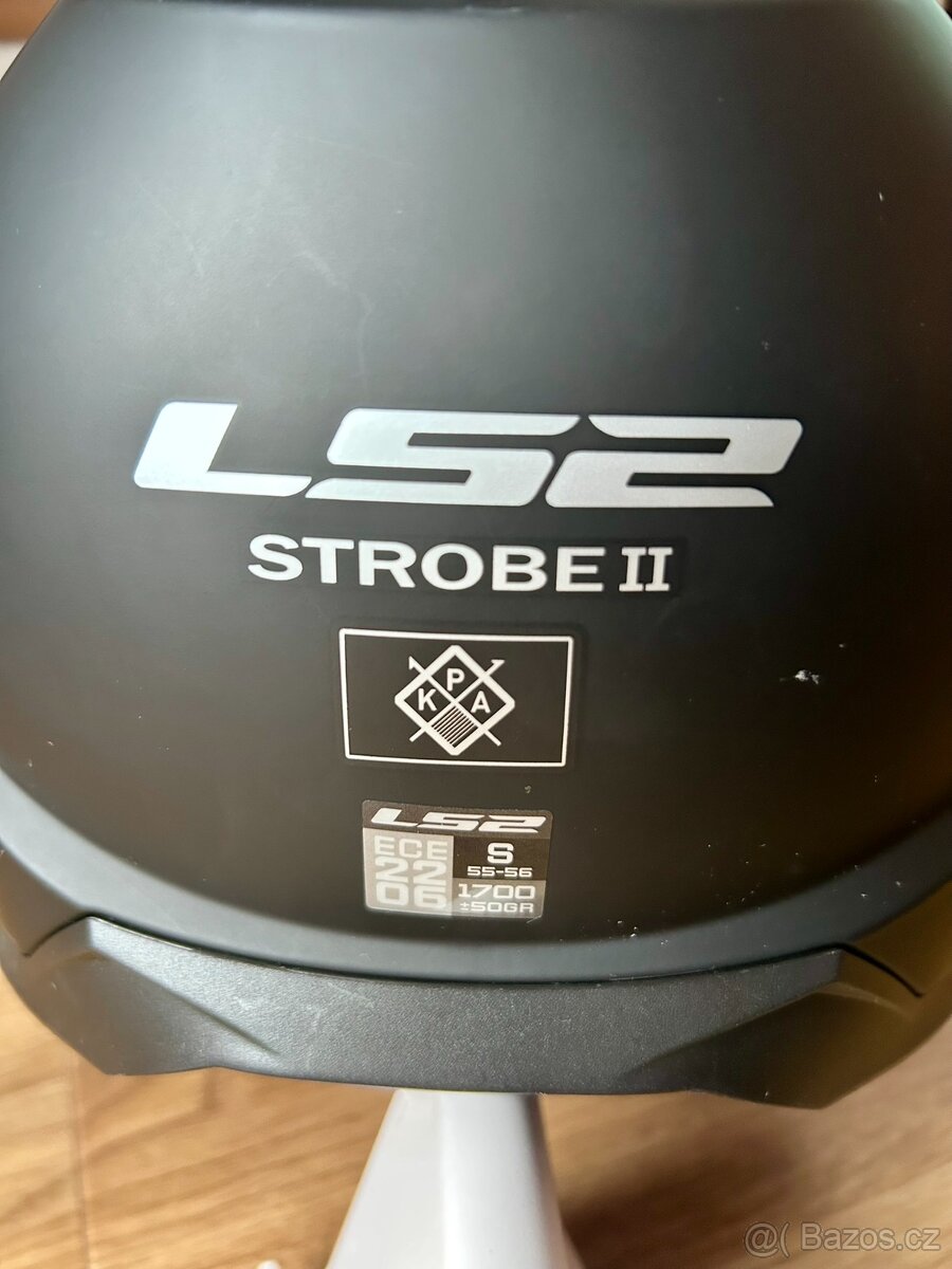 Výklopná helma LS2 Strobe II, FF908, vel.S - 5