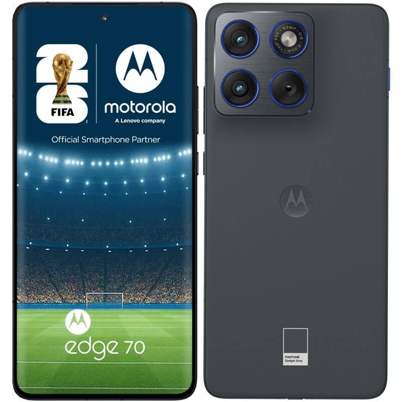 ZAMLUVENO Motorola Edge 70 5G 12GB/512GB šedá NOVÁ ZÁRUKA - 5