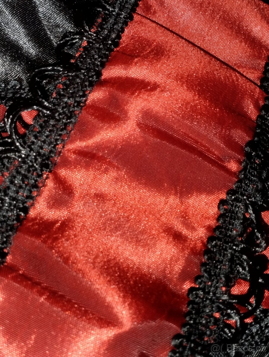 NOVÝ Halloween kostým dívčí upírské šaty - 5