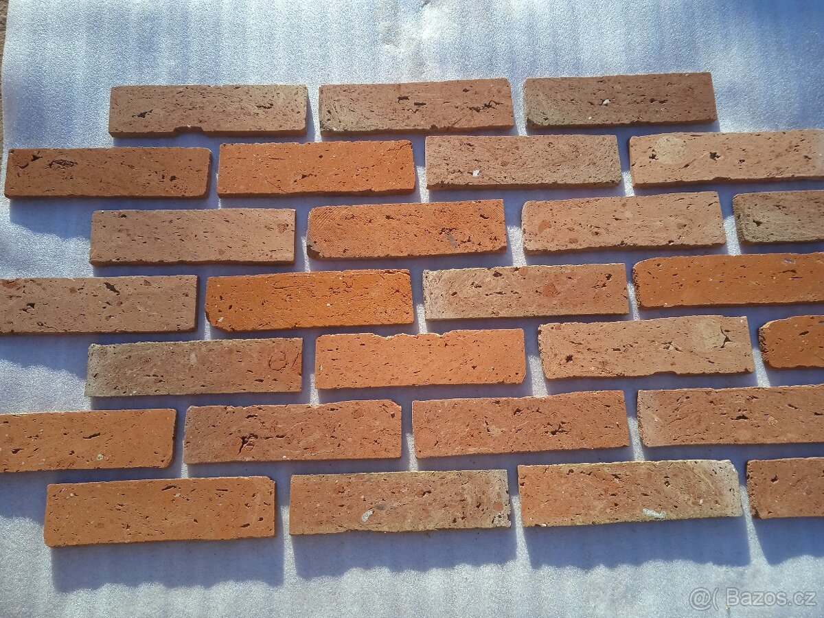 Cihlový obklad pásky z cihly - 5