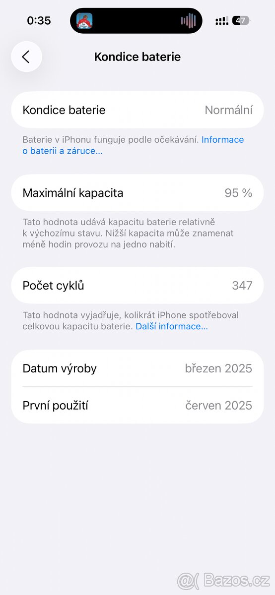 iPhone 16, 128 gb, černý - 5