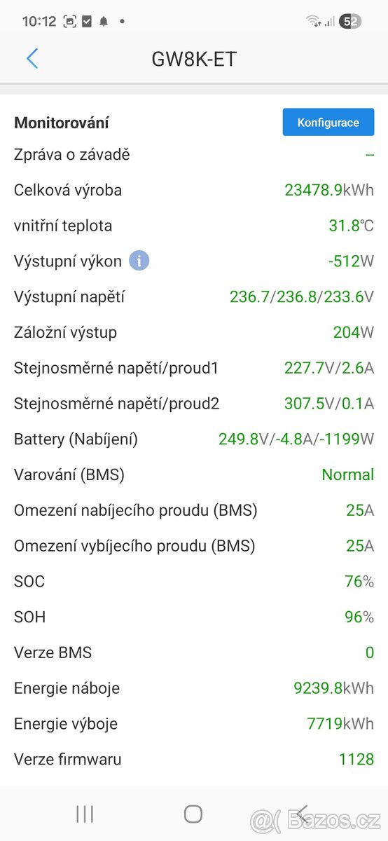 GoodWe 8K-ET, WIFI, nový upgrade 1128 - 5
