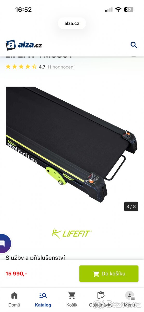 Běžecký pas LIFEFIT TM3301 - 5
