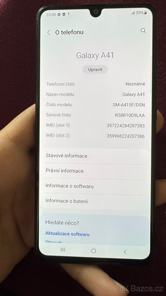 Mobil Samsung Galaxy A41 - 5