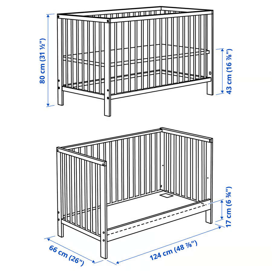 Dětská postýlka Ikea Gulliver - 5