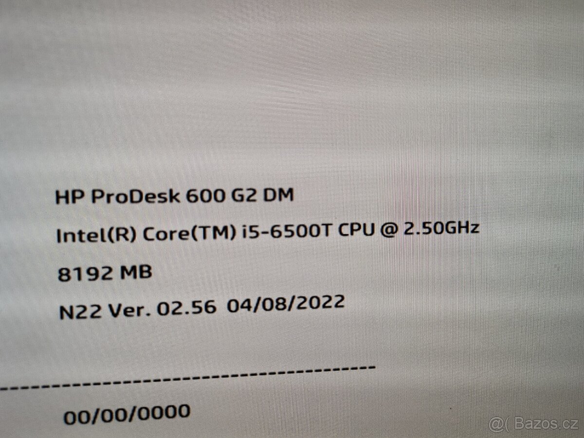 mini PC HP ProDesk 600 G2 DM WiFi USB-C i5-6500T 8GB 256GB - 5