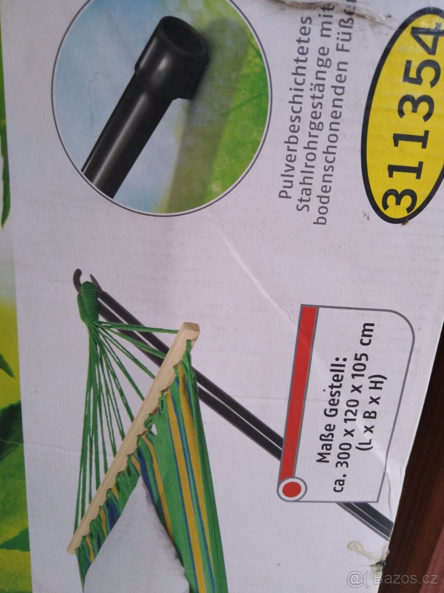 Závěsná síť se stojanem - nová - 5