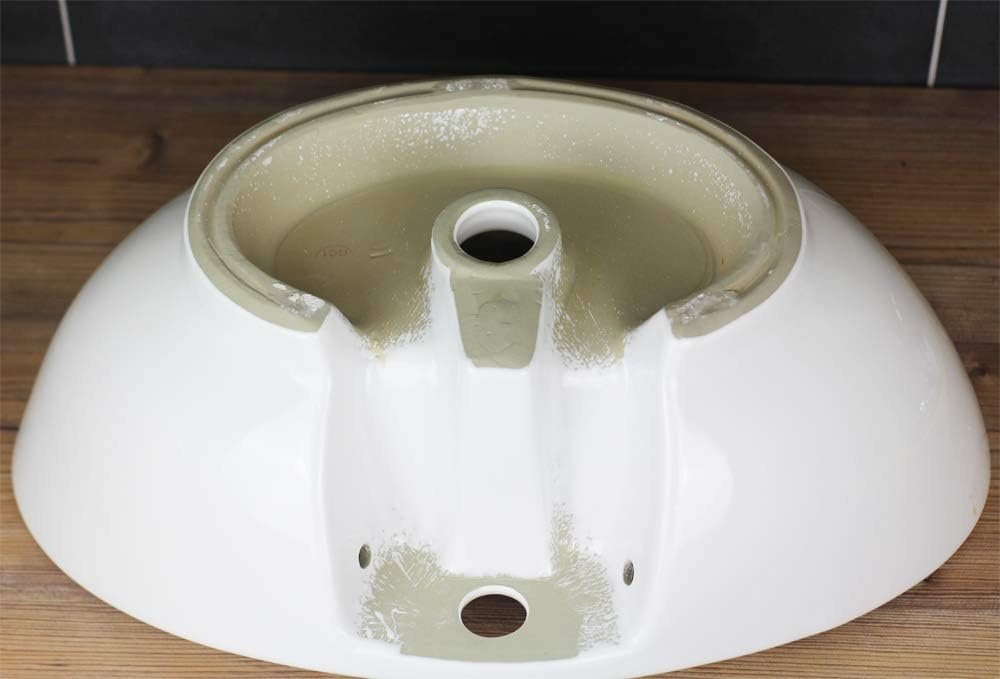 Oválné keramické umyvadlo 60x40 cm - 5