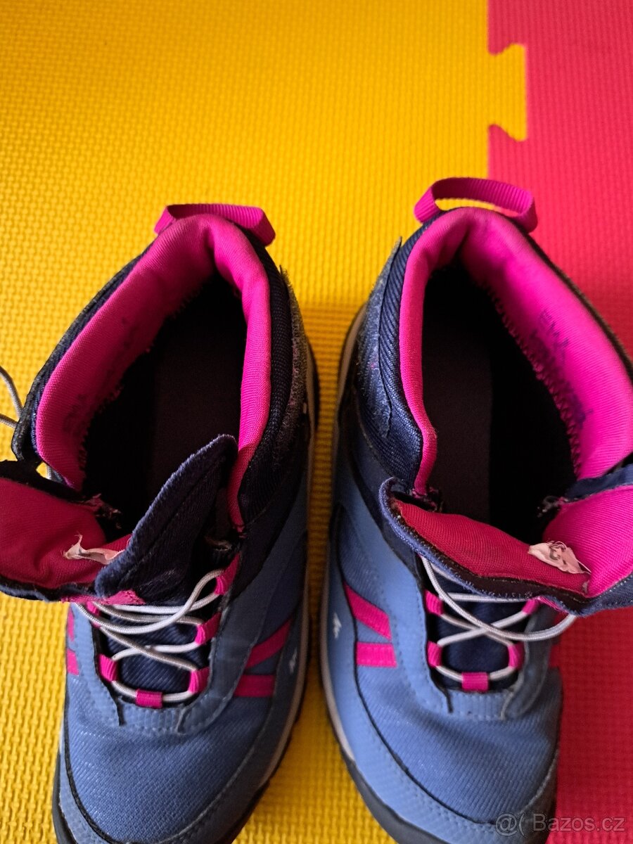 Dětské turistické nepromokavé boty Crossrock velikost 33 - 5