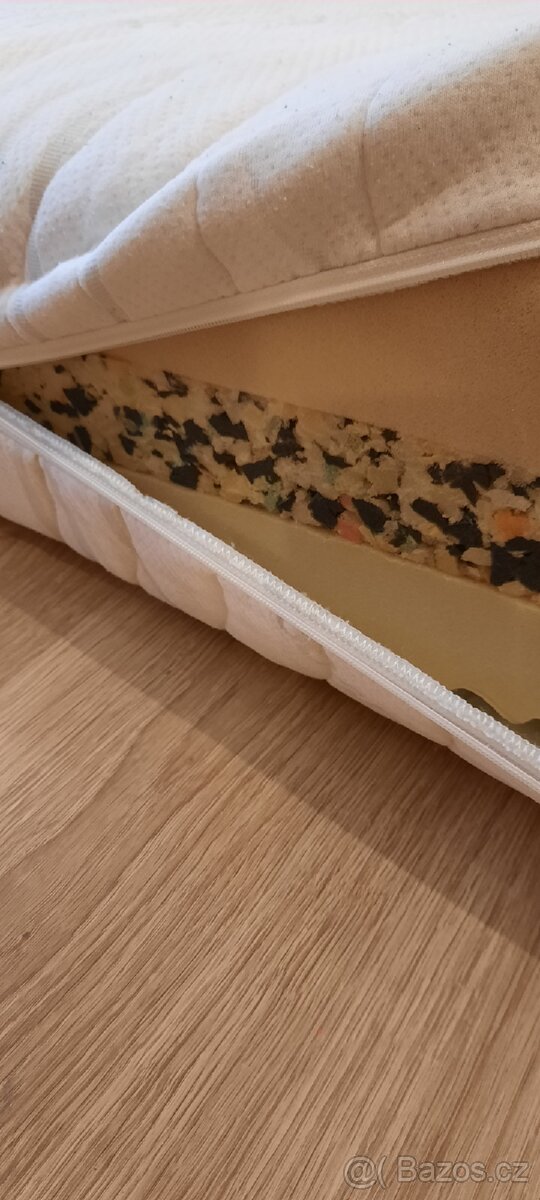 2x matrace Dřevočal Lima, 80 x 200 cm, v dobrém stavu - 5