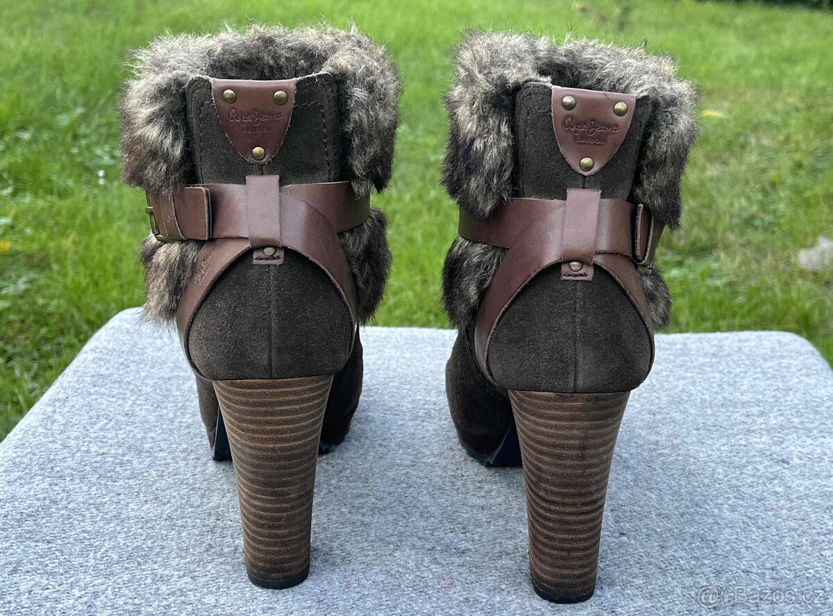 Polokozačky Pepe Jeans - 5