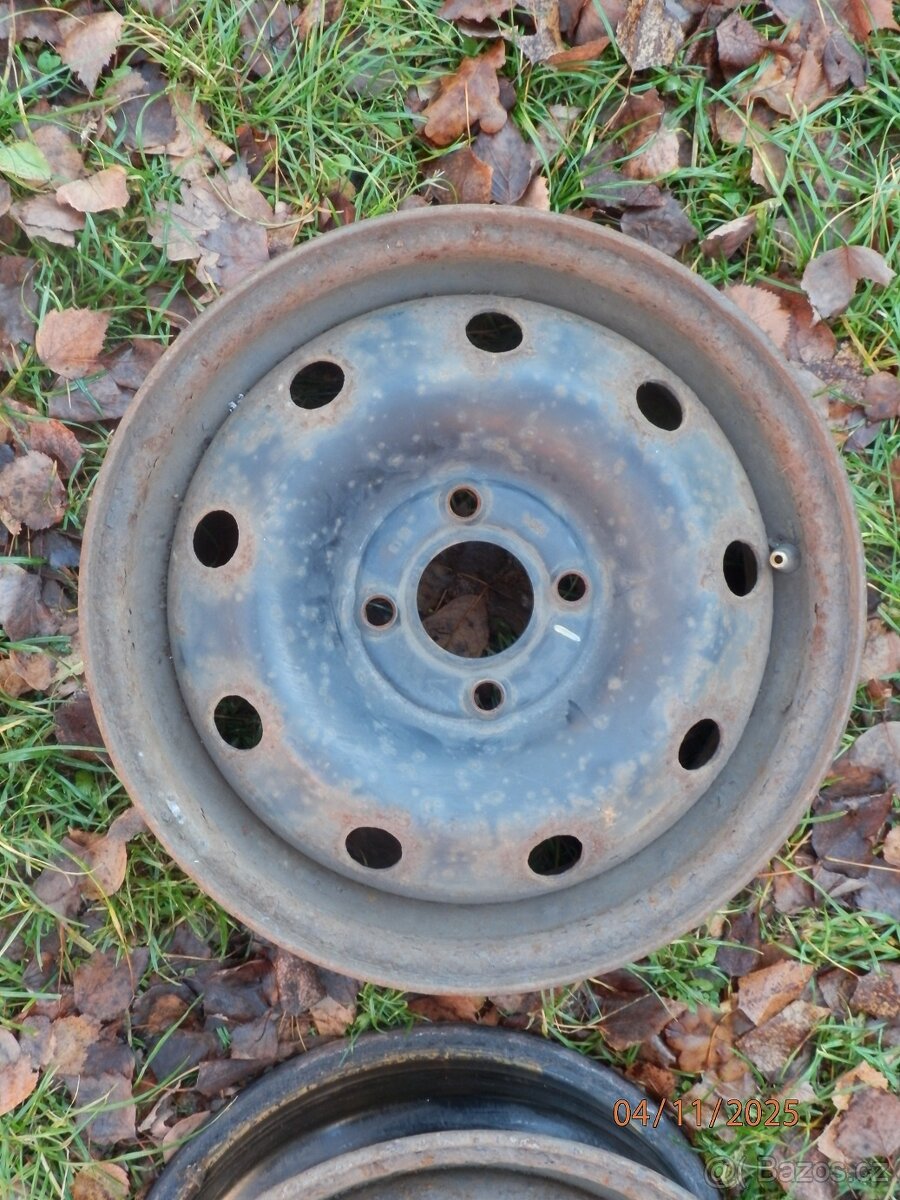 2xOriginál plechový disk na RENAULT-DACIA velikost 14tky. - 5