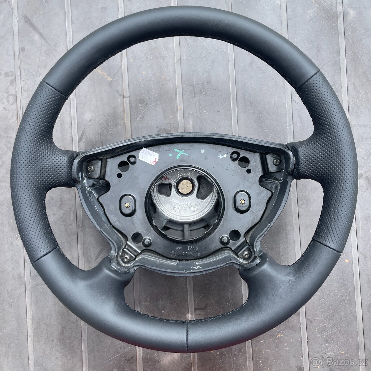 Mercedes E W211, nový kožený volant - 5