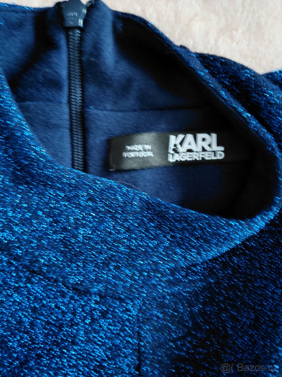 Karl Lagerfeld luxusní šaty vel.XS - 5