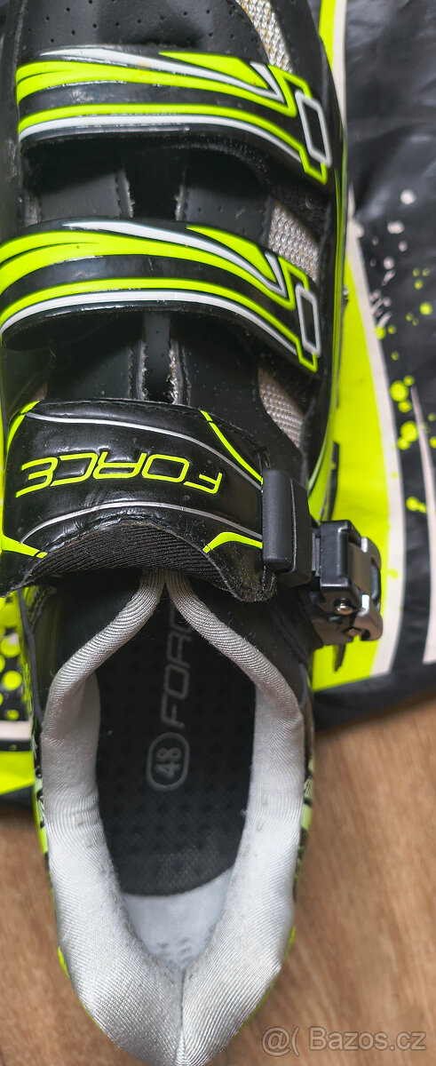 Cyklistické tretry Force MTB Carbon Devil - 5