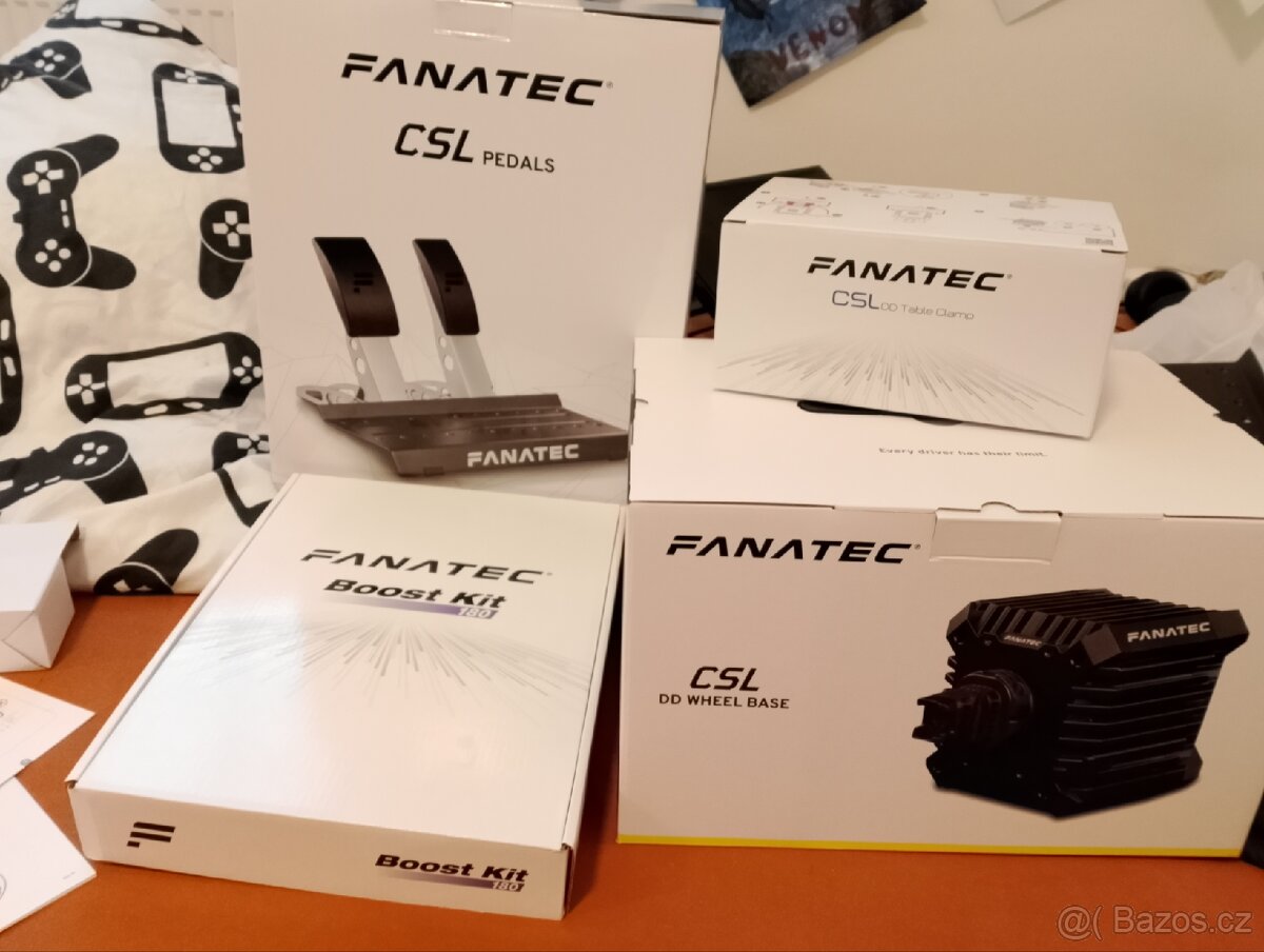 Sim racing rig fanatec ready to race bundle 8nm - 5