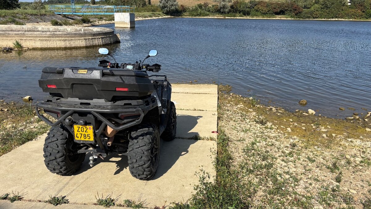 Polaris Sportsman 570 2021 5500km Black Pearl editon - 5