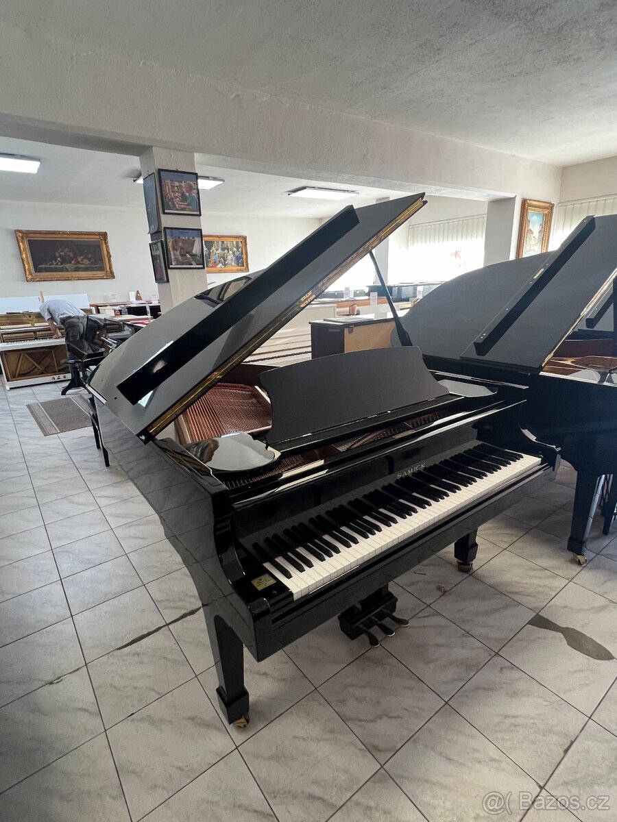 Klavír Samick se zárukou 2 roky. Doprava zdarma, - 5